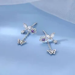 Ethereal Moon Dangle Earrings