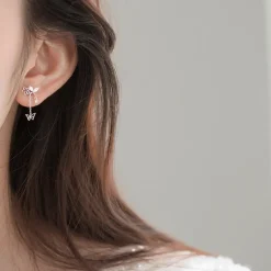 Ethereal Moon Dangle Earrings