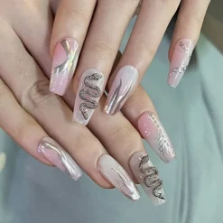 Extra Long Square Press On Nails