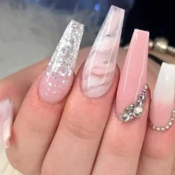Extra Long Square Press On Nails