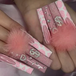 Extra Long Square Press On Nails