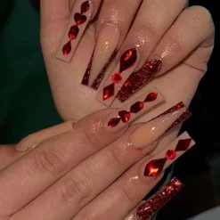 Extra Long Square Press On Nails