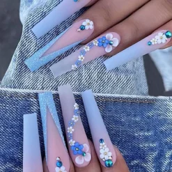 Extra Long Square Press On Nails