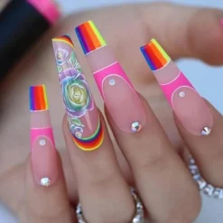 Extra Long Square Press On Nails