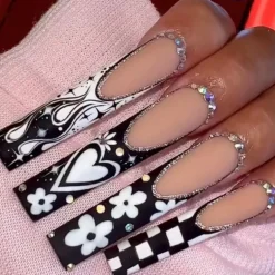 Extra Long Square Press On Nails