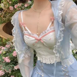 Fairy Cherry Bustier Crop