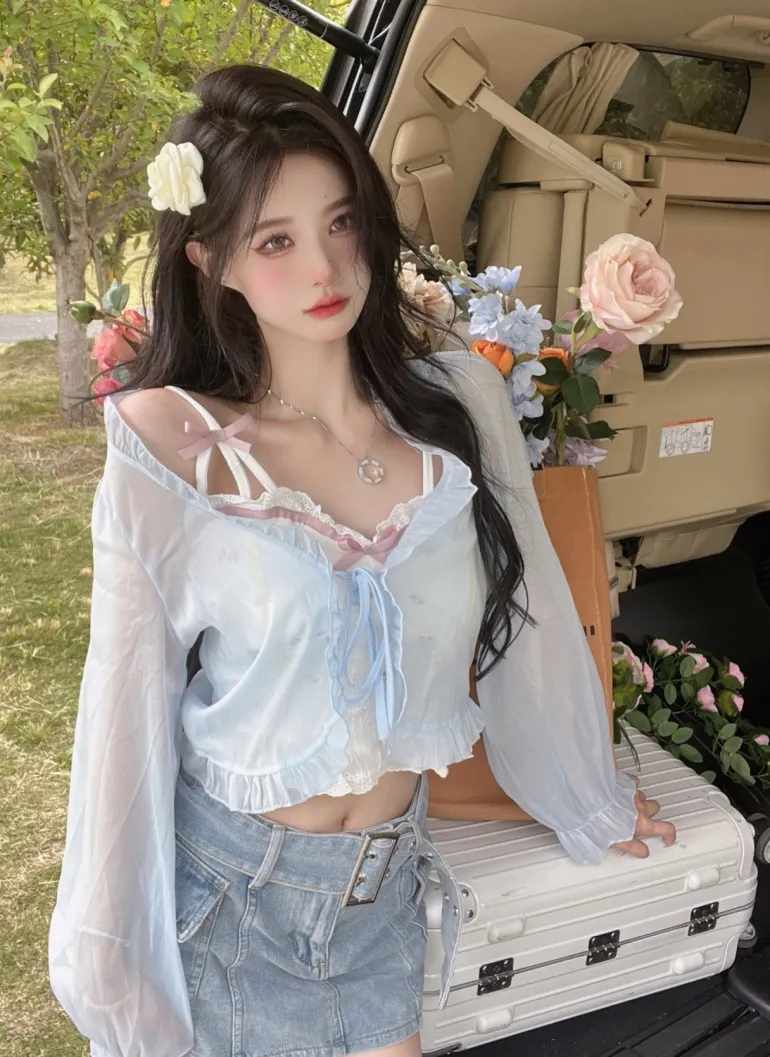 Fairy Cherry Bustier Crop
