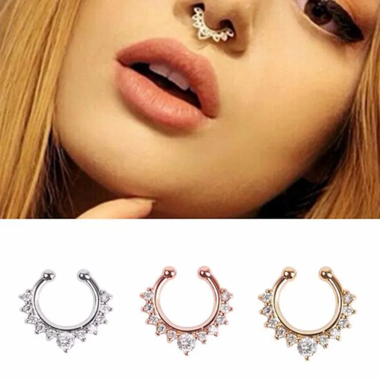 Fake Septum Nose Ring