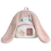 Floppy Bunny Ear Plush Book Bag