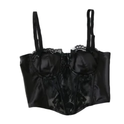Floral Embroidered Bustier
