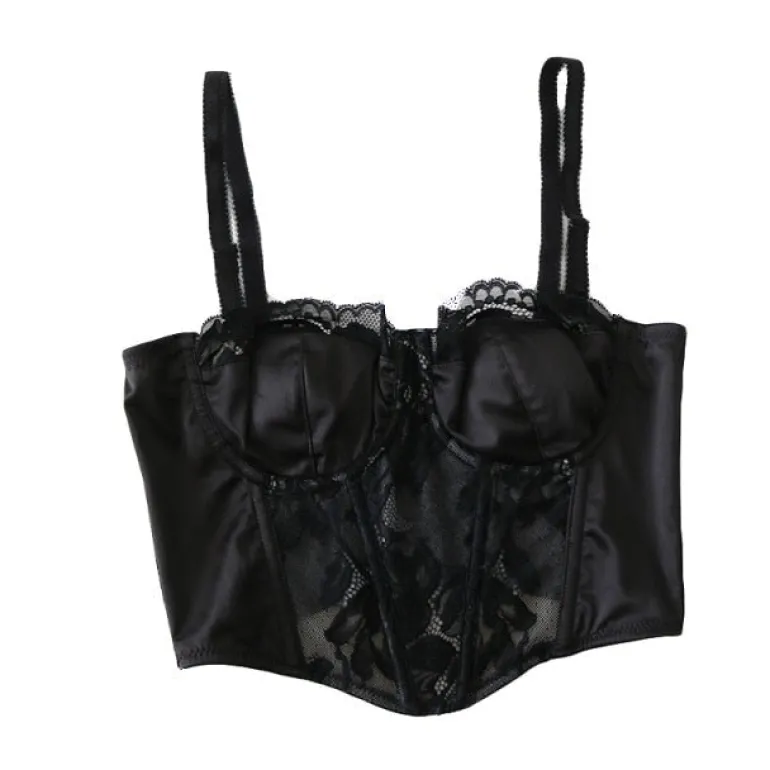 Floral Embroidered Bustier