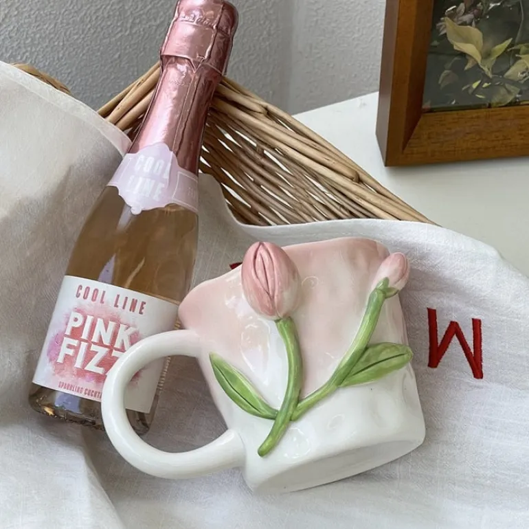 Floral Handpainted Mugs
