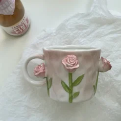 Floral Handpainted Mugs