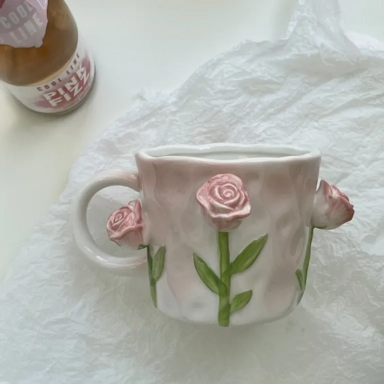 Floral Handpainted Mugs