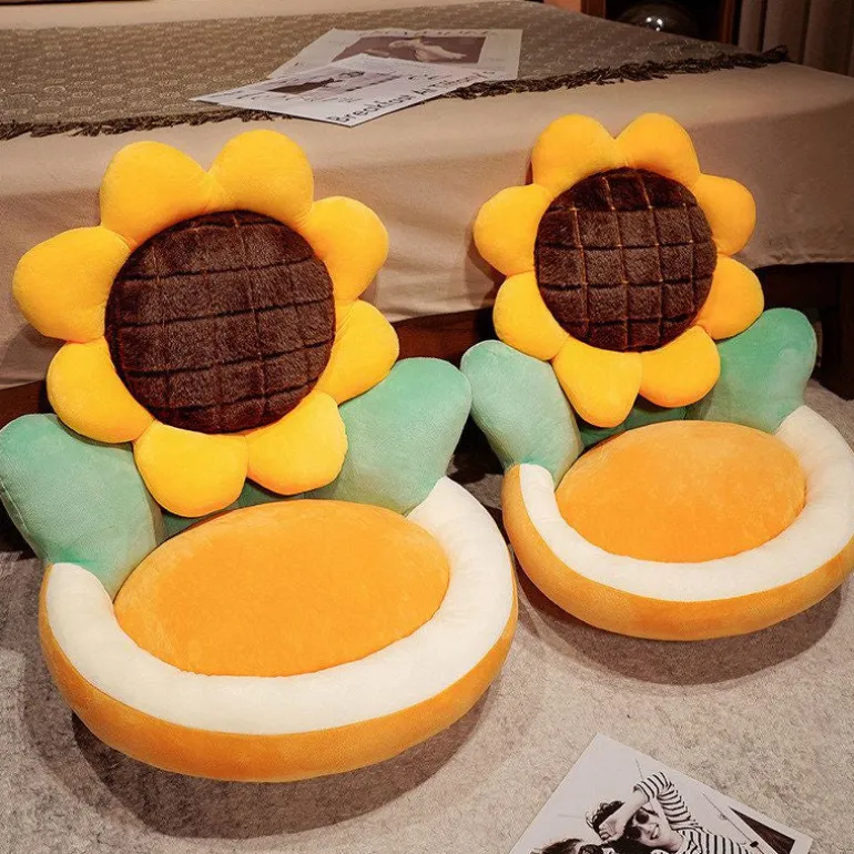 Floral Seat Cushion