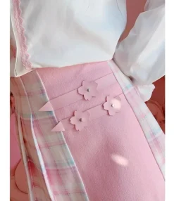 Flower Princess Patchwork Skirt