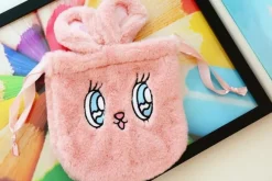 Fluffy Bunny Drawstring Bag