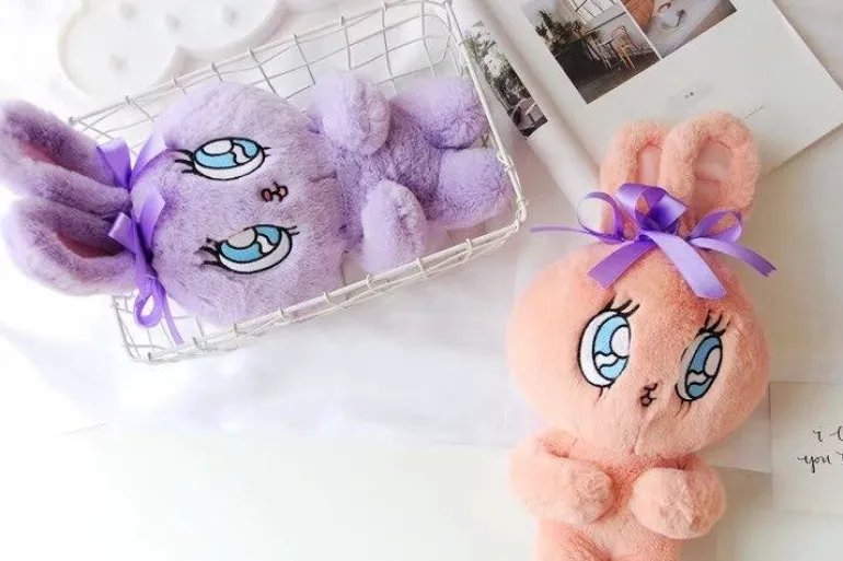 Fluffy Bunny Plush