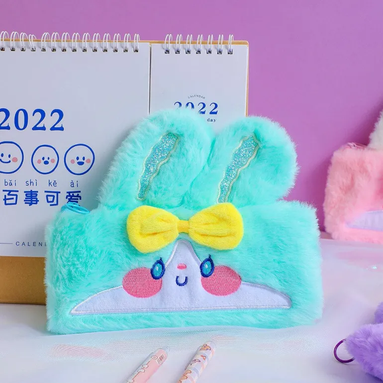 Fluffy Kawaii Pencil Cases
