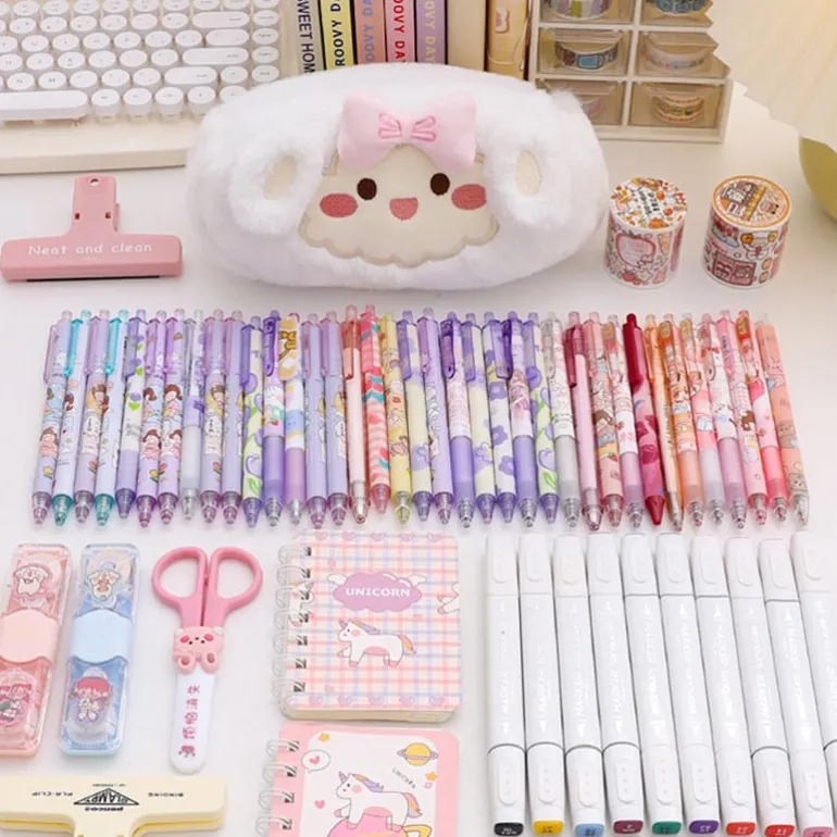 Fluffy Kawaii Pencil Cases
