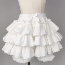 Fluffy Ruffled Bloomer Pants