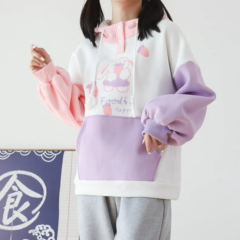 Foodie Bunny Hoodie