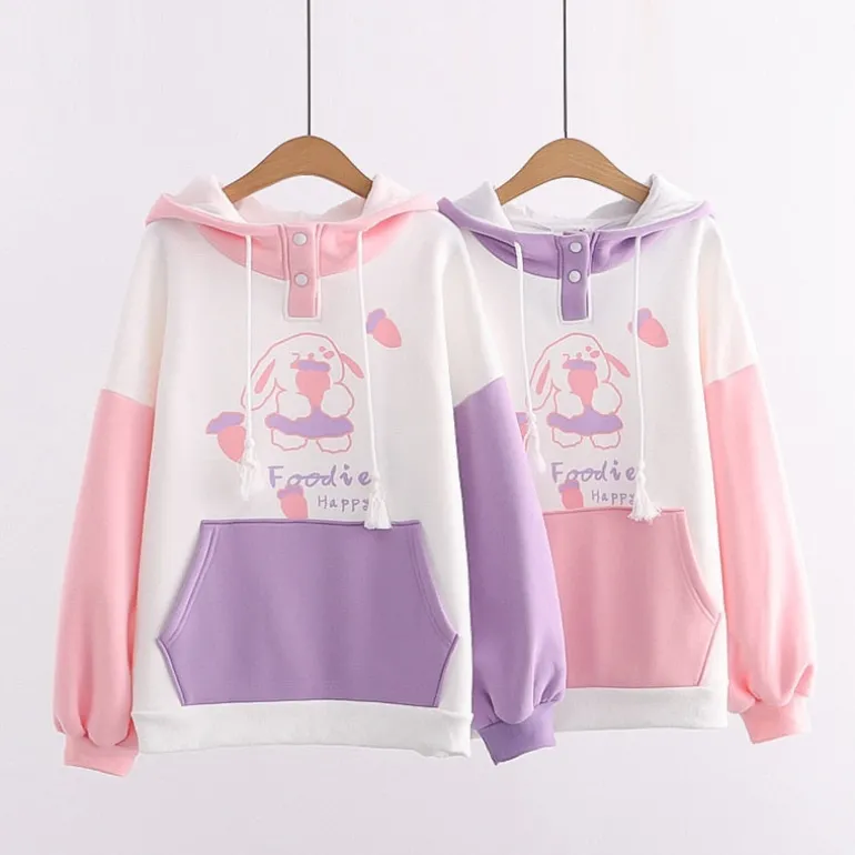 Foodie Bunny Hoodie