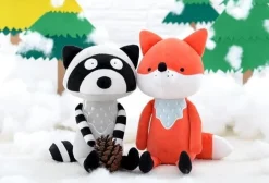 Fox & Raccoon Plushies
