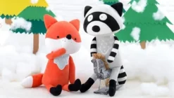 Fox & Raccoon Plushies