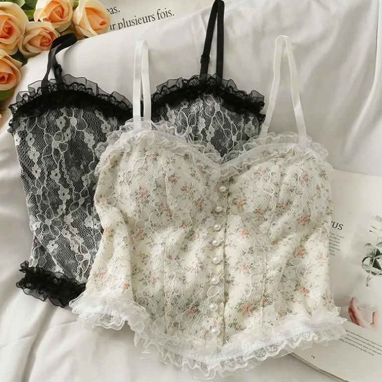 French Floral Camisole
