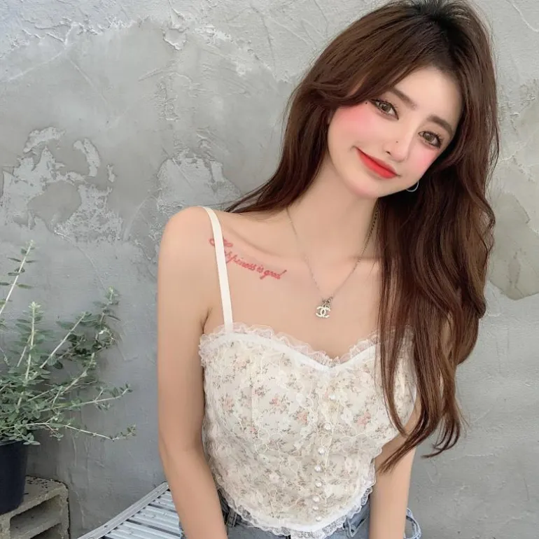 French Floral Camisole