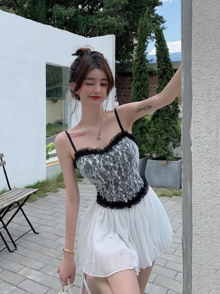 French Floral Camisole