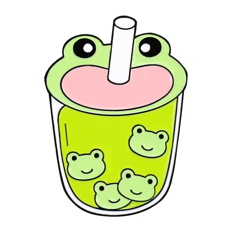 Froggy Juice Enamel Pins