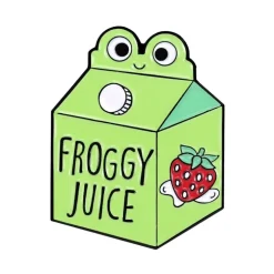 Froggy Juice Enamel Pins