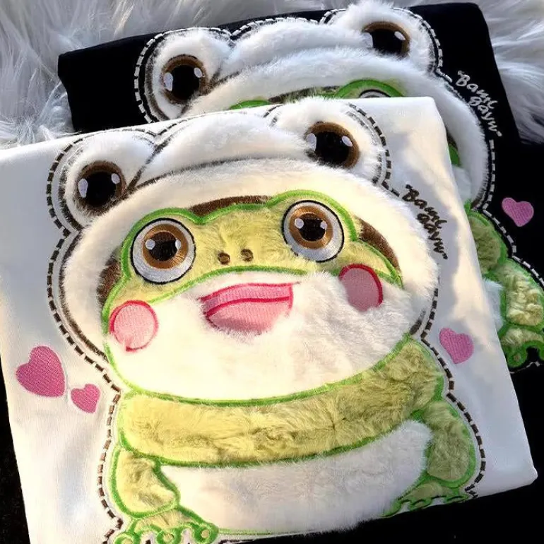 Froggy Love Fluffy Tee