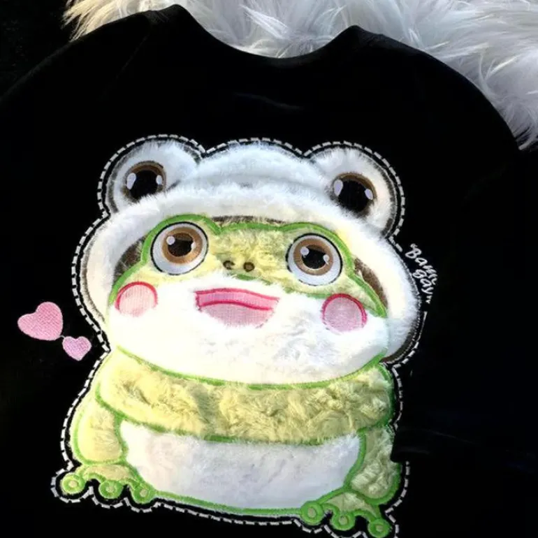 Froggy Love Fluffy Tee