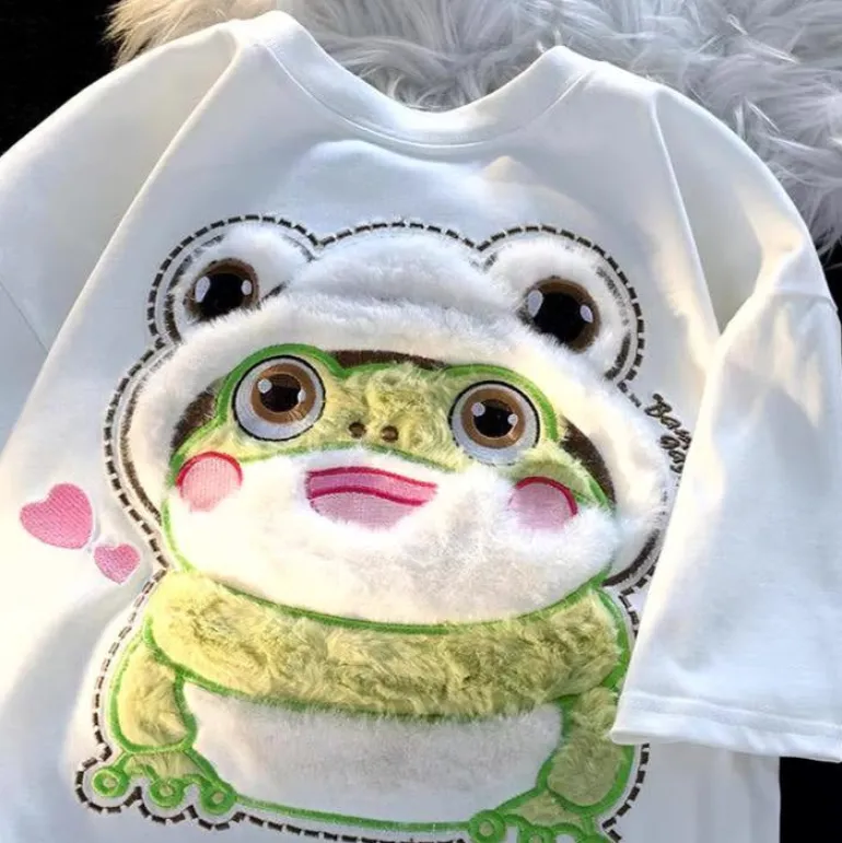 Froggy Love Fluffy Tee
