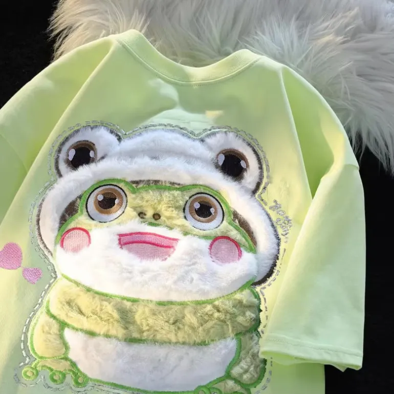 Froggy Love Fluffy Tee