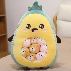 Fruit and Animal Plush Bags