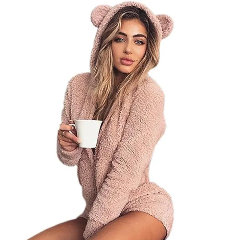 Furry Baby Bear Bodysuit