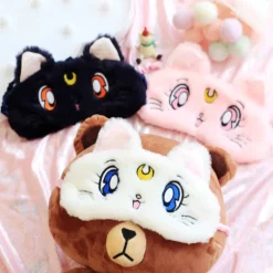Furry Kitten Sleep Mask
