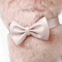 Furry Pink Bow Boots