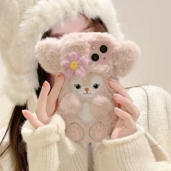 Fuzzy Baby Bear iPhone Case