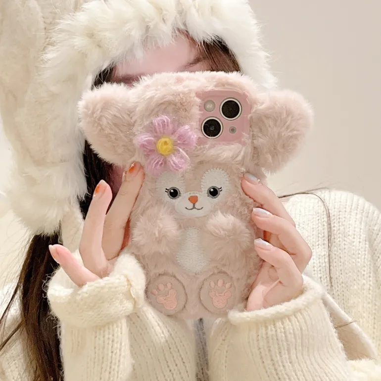 Fuzzy Baby Bear iPhone Case