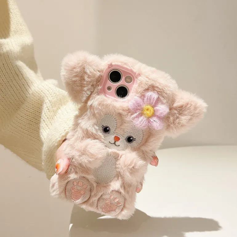 Fuzzy Baby Bear iPhone Case