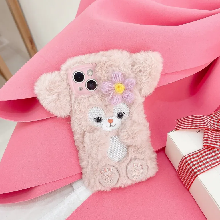 Fuzzy Baby Bear iPhone Case