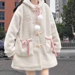 Fuzzy Bear Winter Coat