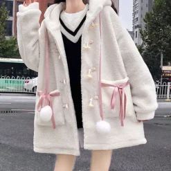 Fuzzy Bear Winter Coat