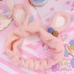 Fuzzy Bunny Hair Band