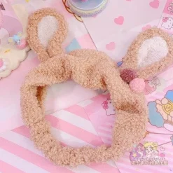Fuzzy Bunny Hair Band